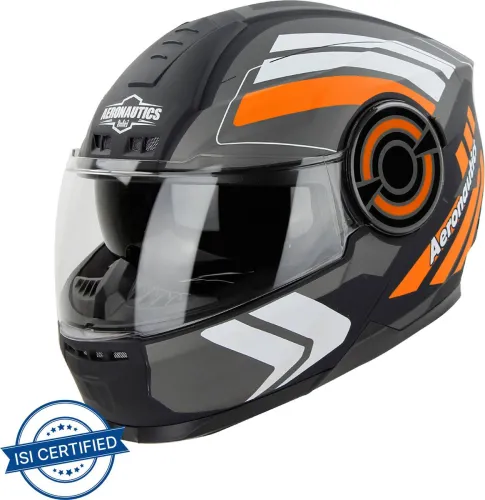 Image of Steelbird Vanguard ISI Certified Full Face Graphic Helmet for Men
