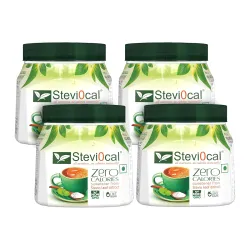 Stevi0cal Stevia Sweetener Powder Jar-Pack of Four (4x200gm)