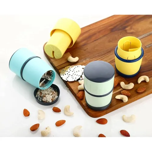Image of Stewit 3-in-1 Dry Fruit & Paper Mill Slicer (Multicolor)