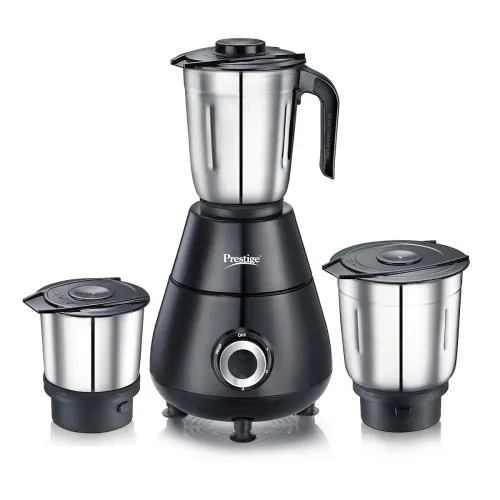 Image of stige Apex 500 Watts Mixer Grinder (3 Stainless Steel Jars)