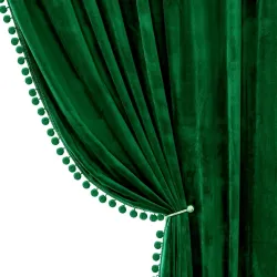 STITCHNEST Premium Velvet Curtains 8ft