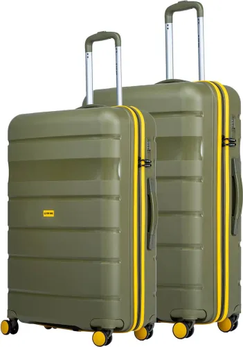 Image of Stony Brook by Nasher Miles Hard Body Set of 2 Luggage 8 Wheels