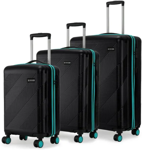 Image of Stony Brook by Nasher Miles Hard Body Set of 3 Luggage