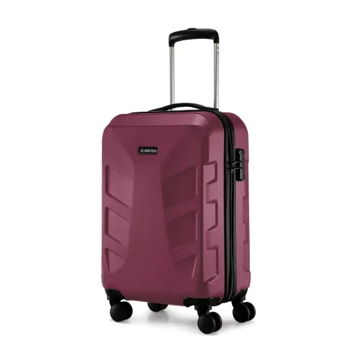Image of Stony Brook Nasher Miles 4 Wheels Spinner Cabin Trolley Bag (Red)