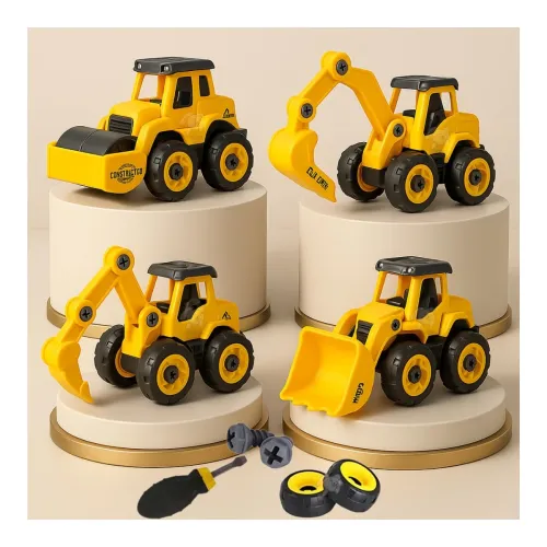 Image of Storio DIY Construction Car Toy Set