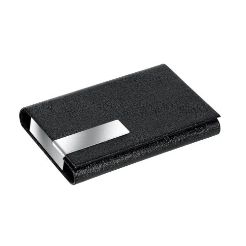 Image of Storite PU Leather Pocket Size Card Holder Wallet