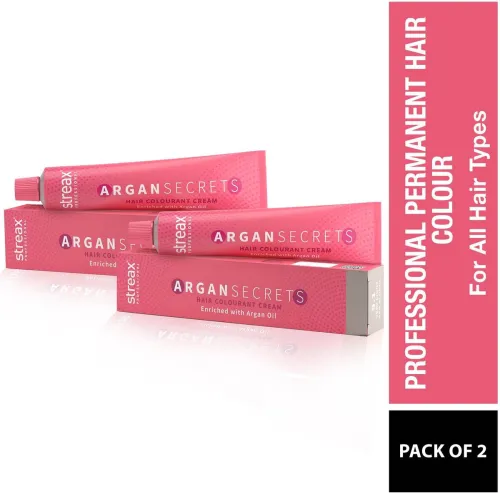 Image of Streax Argan Secrets Hair Colourant Cream 60g