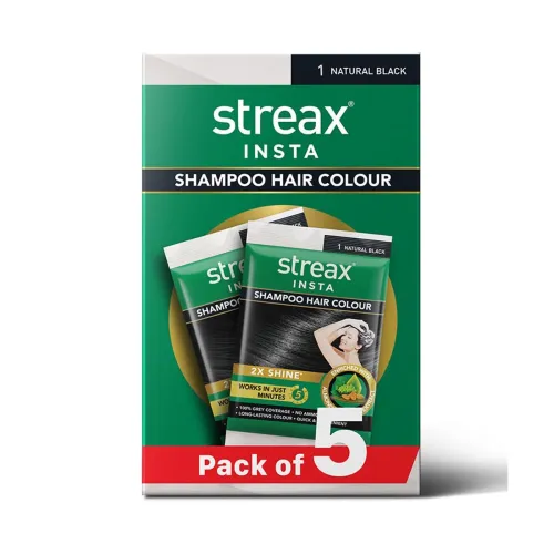 Image of Streax Insta Shampoo Hair Colour