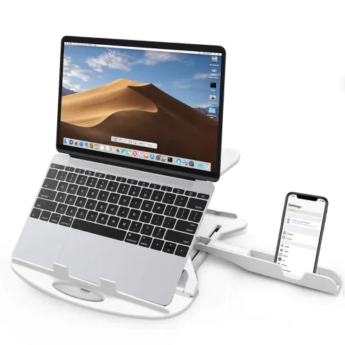 Image of STRIFF Laptop Stand (Adjustable, Ventilated, Foldable, Portable)