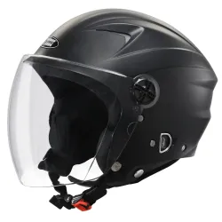 STUDDS RAY ISI Certified Open FACE Helmet for Men and Women with D