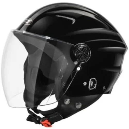 Image of STUDDS RAY Super Open Face Helmet (Black)