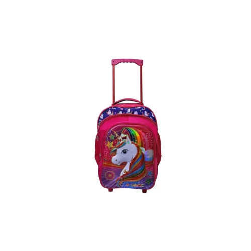 Image of Stylbase Unicorn Kids Girls Trolley School Bags