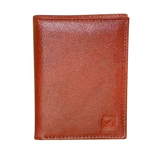 Image of Style98 Coffee Brown Credit Card Case -3203H38-IB