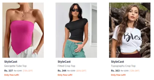 Image of StyleCast Women's Top at Minimum 70% Discount