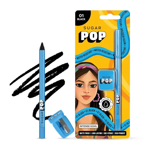 Image of SUGAR POP Intense Kohl 1.2 gms - 01 Black