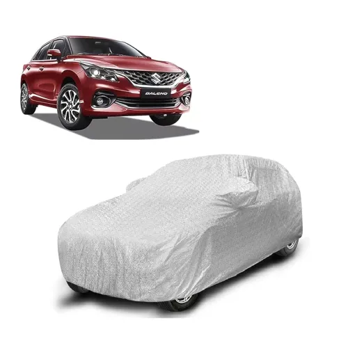 Image of Sulfar 100% Waterproof Car Body Cover Compatible with Mirror for Maruti Suzuki Baleno 