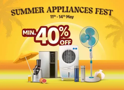 Image of Summer & Appliances Fest Min. 40% Discount