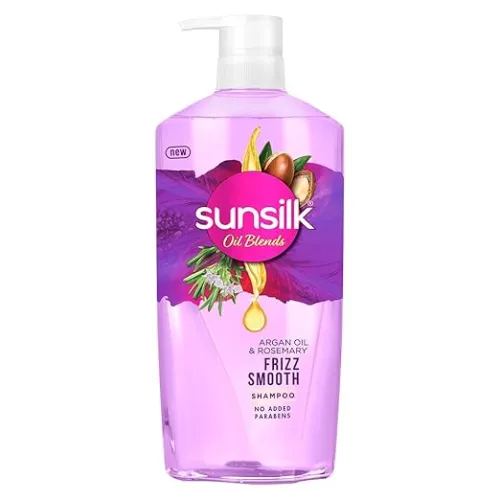Image of Sunsilk Argan Oil & Rosemary Frizz Smooth Oil Blends Shampoo | 700 ML