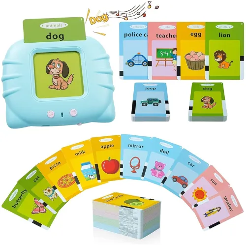 Image of SUPER TOY 112 Talking Baby Double Sided Flash Cards