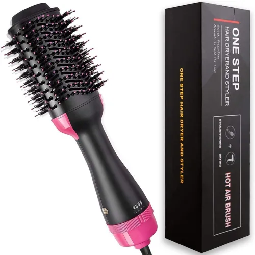 Image of SUPERSTUD Hair Dryer Curler Brush Professional 4 In 1