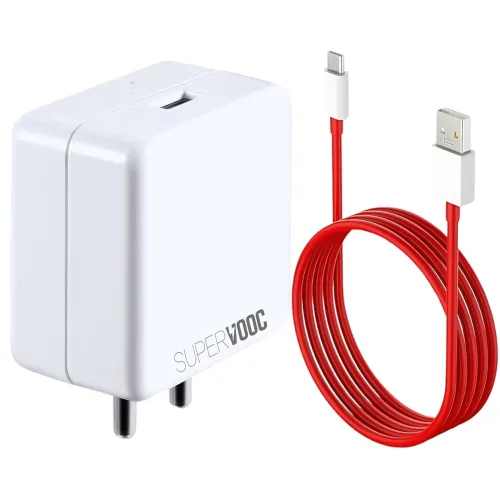 Image of SUPERVOOC 80W Power Adapter-Ultra Fast Charger with Type-C Cable for OnePlus