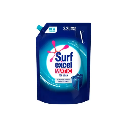 Image of Surf Excel Matic Top Load Liquid Detergent 3.2 L Refill .