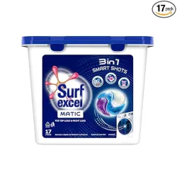 Surf Excel Smart Shots Liquid Detergent, 17 Units