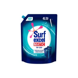 Surf Excel Matic Top Load Liquid Detergent 4L Refill Pouch