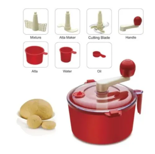 Image of Amazon Loot : Suzec Plastic Atta Dough Maker with Beater, Chop & Churn 2 in 1 for Kitchen