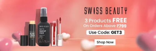 Image of SwissBeauty BFF Sale: Get 3 Product Free On Order Above ₹799