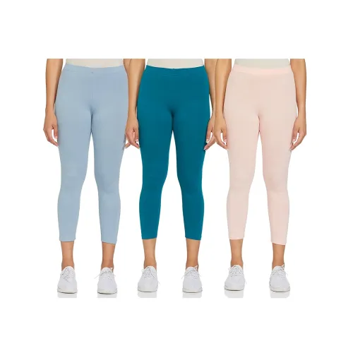 Image of Symbol Women's Cotton Stretch Leggings Trio