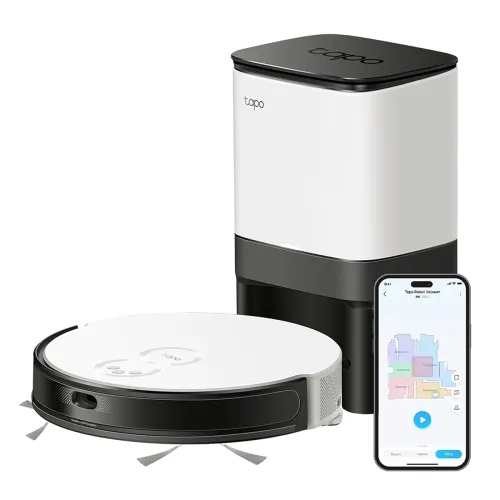 Image of Tapo RV20 Smart Robot Vacuum & Mop, 2700Pa Suction, Alexa/Google Assistant Compatible
