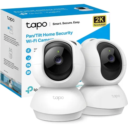Image of Tapo TP-Link C210P2 360° 3MP 2K 2304 Full HD 1296P Video Pan/Tilt Smart Wi-Fi Security Camera