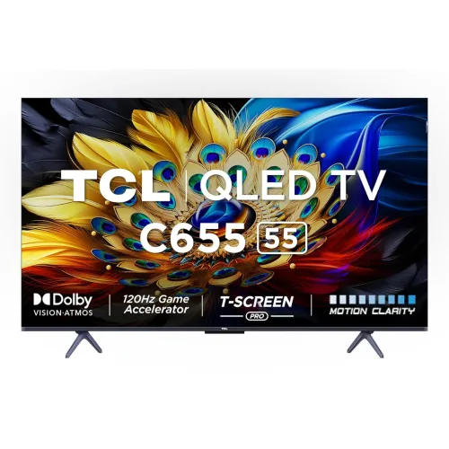 Image of TCL 55-inch 4K QLED Google TV 55C655