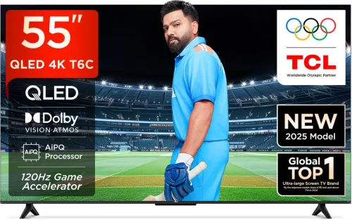 Image of TCL T6C 55 inch Ultra HD (4K) Smart Google TV 2025