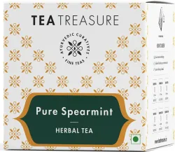 TeaTreasure Organic Spearmint Herbal Tea – 10 Bags