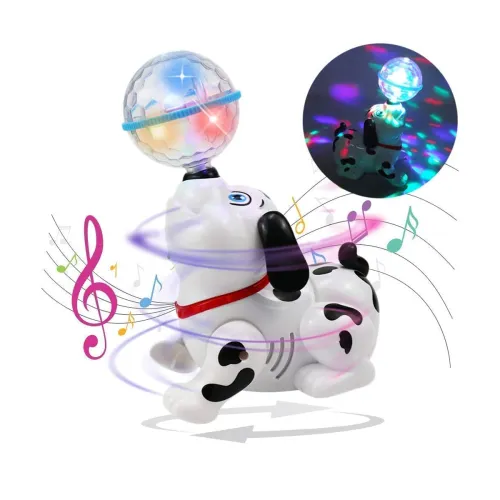 Image of TEC TAVAKKAL Bump and Go Dancing Dog with Music