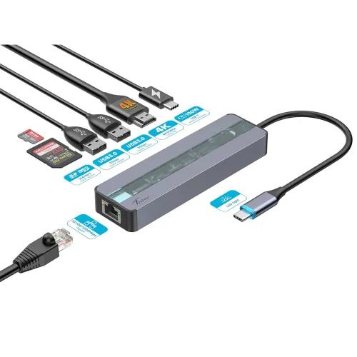 Image of TECHIE 7 in 1 USB HUB 