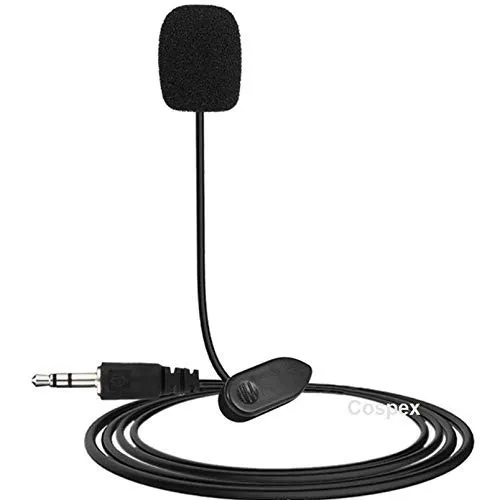 Image of TechKing MN-YT1 3.5MM Clip On Mini Lavalier Microphone