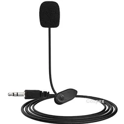 TechKing MN-YT1 3.5MM Clip On Mini Lavalier Microphone