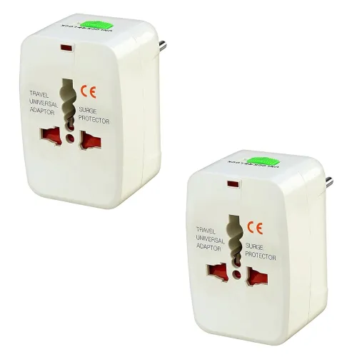 Image of Technotech (2 Pack) All in One Plug Adapter
