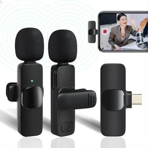 Image of TECHNOVIEW K9-V2 Dual Wireless Mic System:
