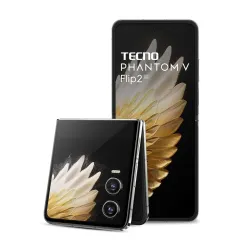 TECNO Phantom V Flip 2 (Moondust Grey, 8GB+256GB) mobile phone