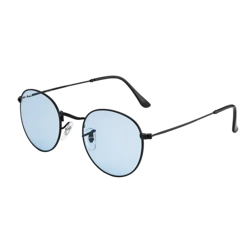 Image of Ted Smith Glass UV Protection Metal Round Sunglasses