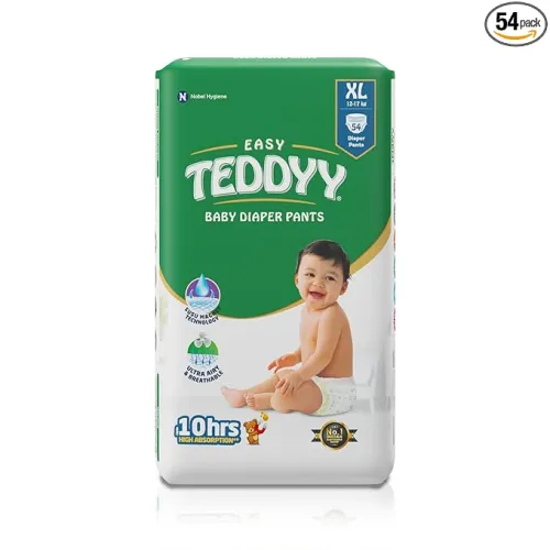 Image of TEDDYY Baby Easy Pant Diapers 54 Count (XL)