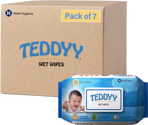 Image of TEDDYY Baby Soft Wet Wipe with Lid