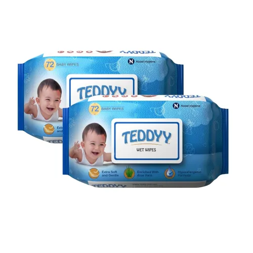 Image of Teddyy Soft Cleansing Baby Wet Wipes 