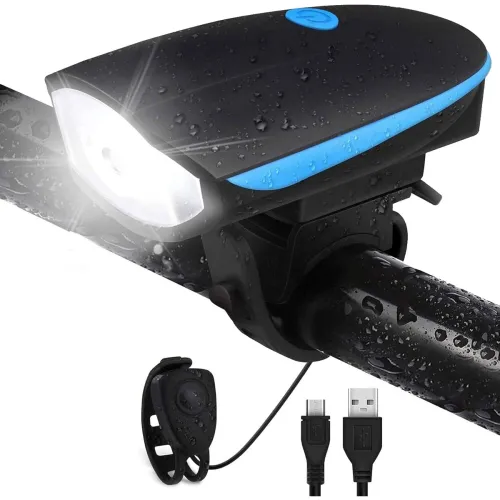 Image of TEKCOOL 2-in-1 Rechargeable Cycle Light