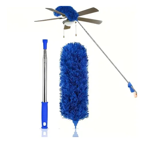 Image of TEKCOOL Upgraded Long Handle Microfiber Feather Ceiling Duster for Dust Cleaning