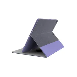 TekView Slim Case with Protective PC Shell - Lilac/Purple - Compatible with IPad 10.5